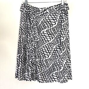 Black and White Etcetera Skirt